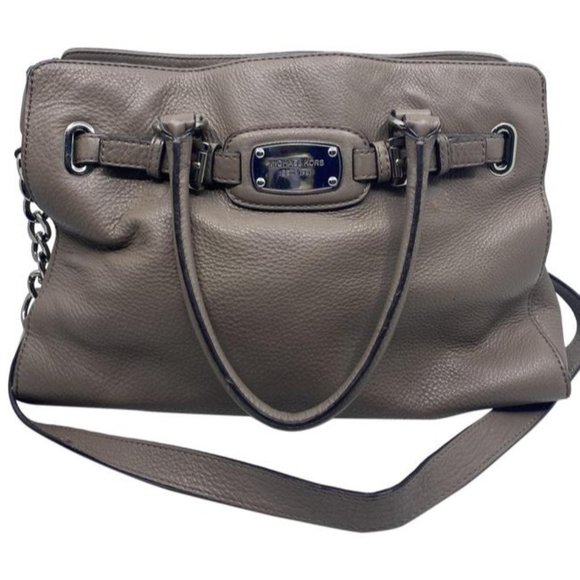 Michael Kors Hamilton Tangray Leather Cross Body Bag - Picture 1 of 9